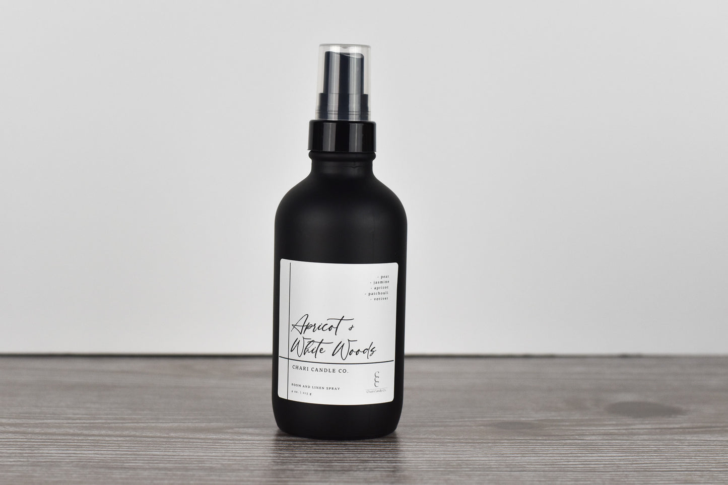 Apricot + White Woods Room & Linen Spray