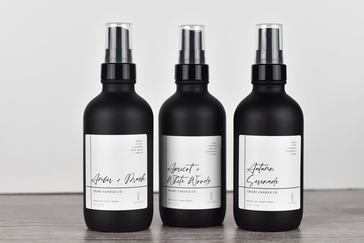 Apricot + White Woods Room & Linen Spray