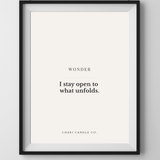 Minimal Affirmation Wall Art