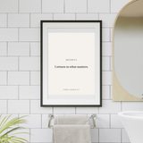 Minimal Affirmation Wall Art