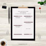 Daily Rhythm Planner For Moms